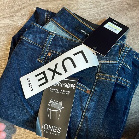 Jones New York Womens Lexington Curvy Skinny - Picture 2 of 4